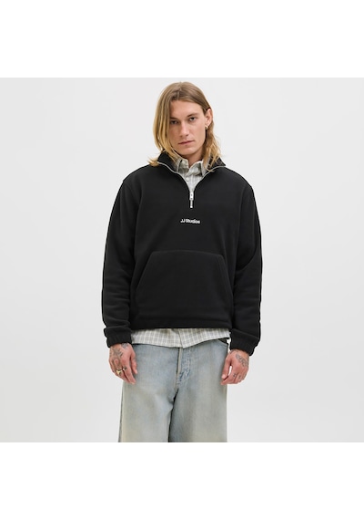 Jack & Jones Soho Erkek Siyah Sweatshirt 12279680-b Siyah