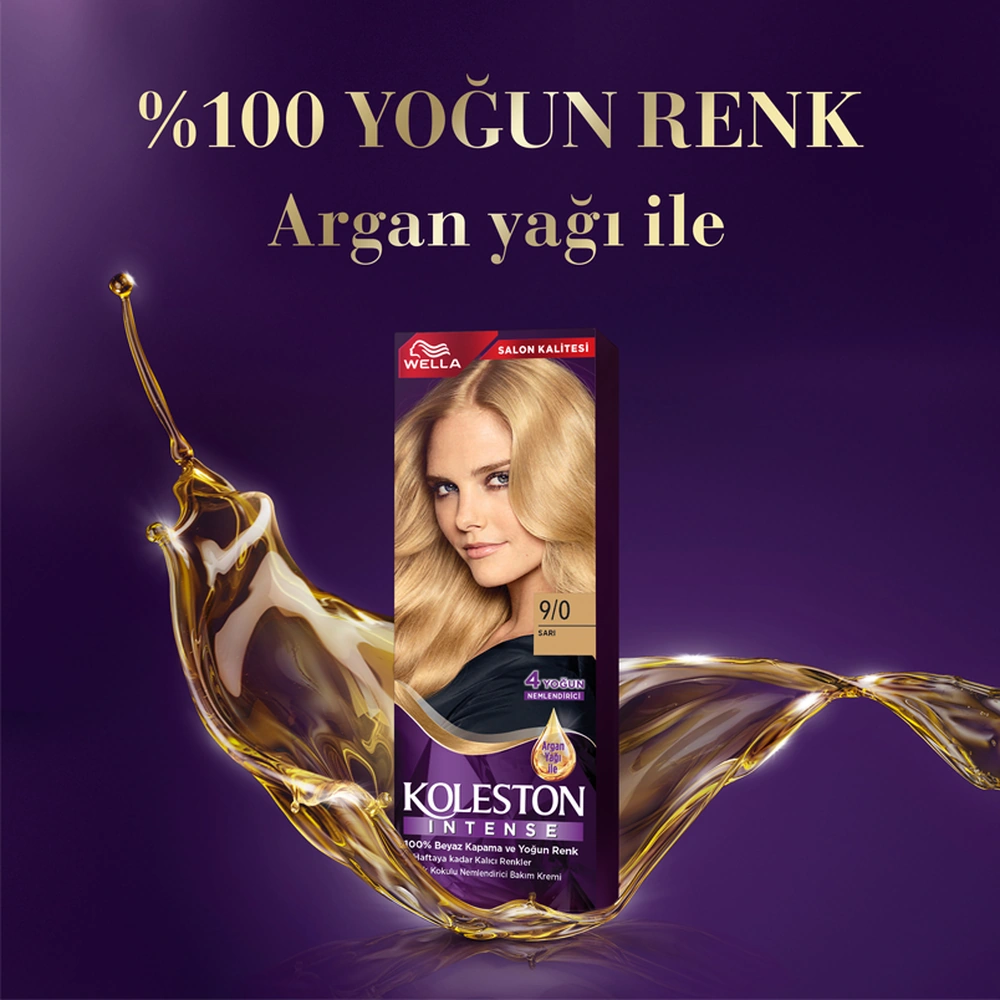 Wella Koleston Naturals Intense 9/0 Açık Sarı