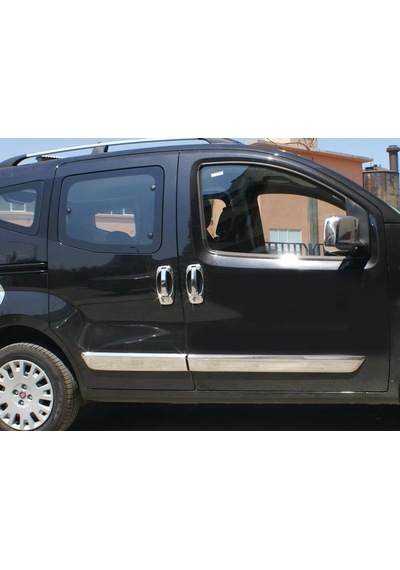 Citroen Nemo Krom Yan Kapı Çıtası 4 Parça 2007 ve Sonrası