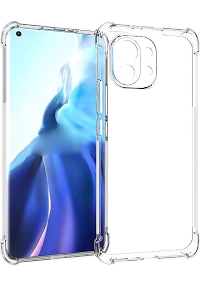 Xiaomi Mi 11 Lite Kamera Korumali Shockproof Seffaf Silikon Kili 514125793