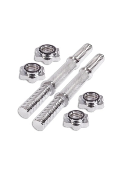 Multiflexpro 36cm İkili Kısa Krom Halter Barı Dambıl Sapı