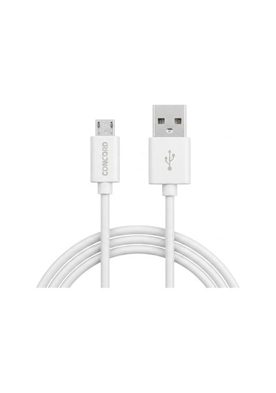 Concord C-321 2.1a 100cm Micro Usb Data Ve Şarj Kablosu - Beyaz