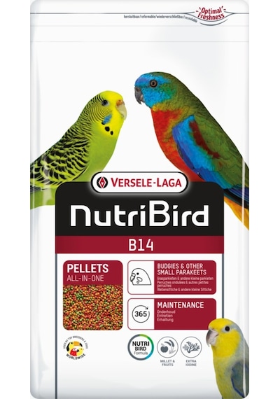 Versele - 761 - Laga Nutrıbırd B14 Muhabbet Pelet - Aconcept - Yem 3kg Diğer