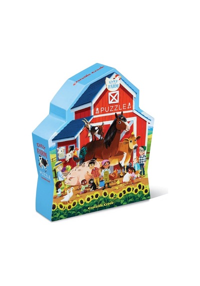Crocodile Creek Dekoratif Puzzle 48 Parça Çiftlik