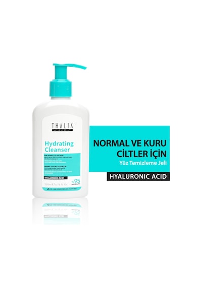 Thalia Kuru Ciltler İçin Hyaluronik Asit & Seramid İçerikli Yüz Temizleme Jeli 200 ML