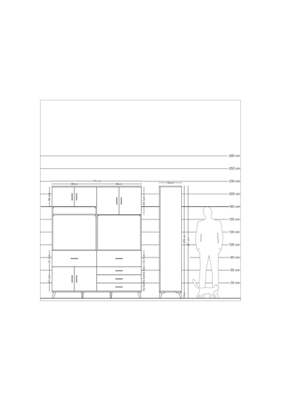 Hyperion Gardrop 7 Raflı 5 Çekmeceli 6 Kapaklı 176x44x221 Antrasit-aytaşı/antrasit Aytaşı/antrasit Hyperion Gardrop 7 Raflı 5 Çekmeceli 6 Kapaklı 176x44x221 Antrasit-aytaşı/antrasit Aytaşı/antrasit