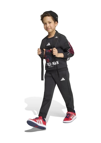 Adidas Lk Mrvl Sm Jog Siyah Çocuk Eşofman Takımı Kg6138