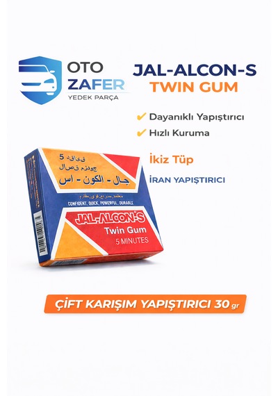 Jal-alcon-s Twin Gum 5 Dakika Çift Karışım Yapıştırıcı 30 Gr İkiz Tüp İran Yapıştırıcısı 30 Gr