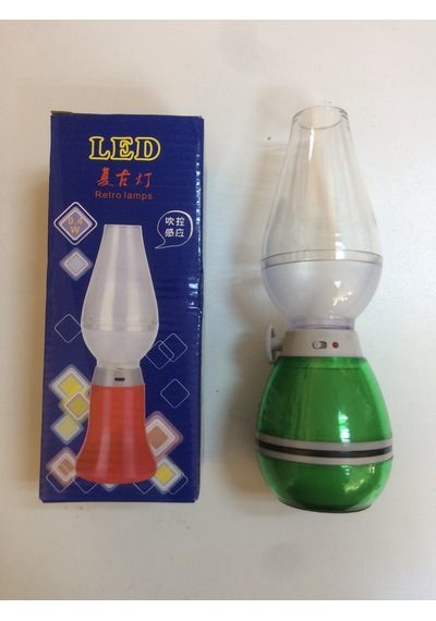 Üfleme Duyarlı Şarjlı Gece Lambası Akülü Led Lamba 1 Adet