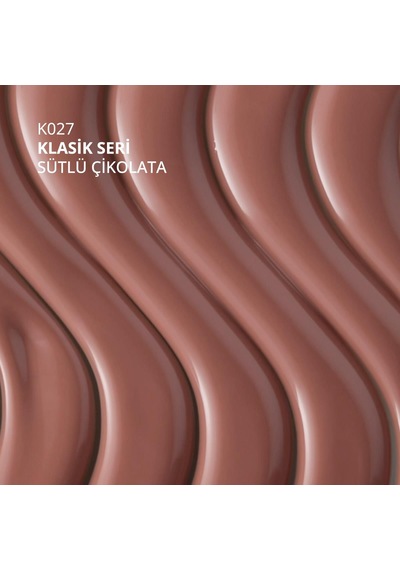 Kalıcı Oje K027, Sütlü Çikolata, 10 Ml