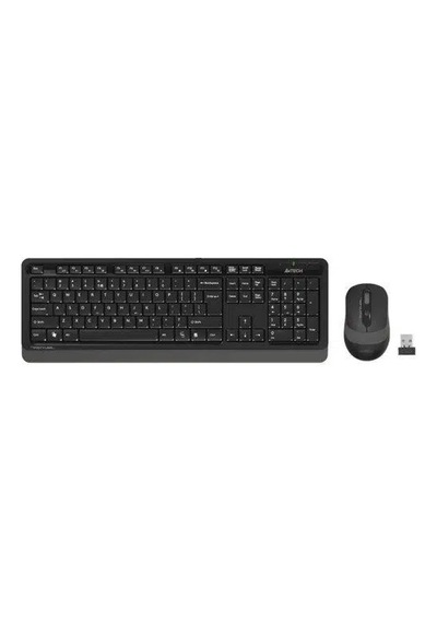 A4 Tech Fg1010 Gri Q Mm 2.4g Kablosuz Klavye Mouse Set Lazer