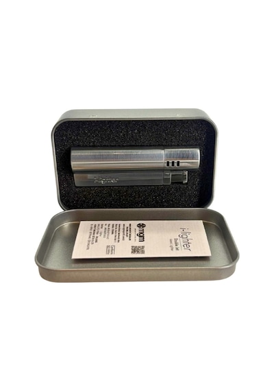 I Lighter Çift Torch Pürmüz Gunmetal Puro Çakmağı Trz1211