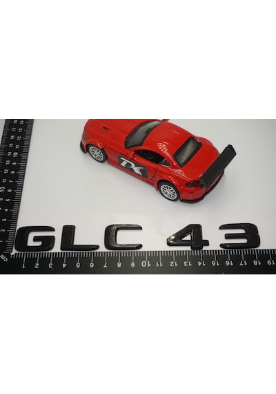 GLC 43 Bagaj Parlak Siyah ABS 3M 3D Yazı Logo