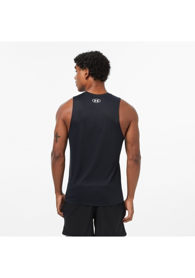 Under Armour Tech Tank Erkek Siyah Antrenman Atlet 1382795