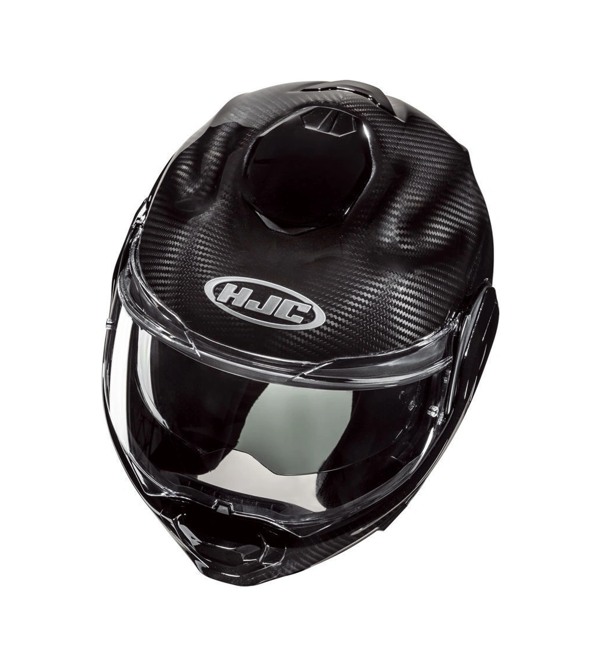 Hjc F100 Carbon Çene Açılır Motosiklet Kaskı Siyah