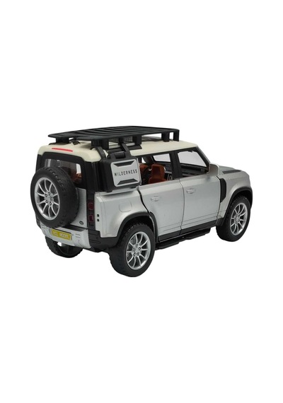 Die Cast 1:22 Sesli Ve Işıklı Çek Bırak Safari Metal Jeep