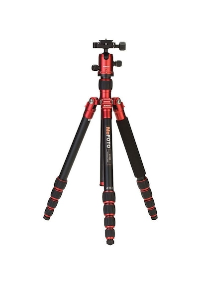 Benro Mefoto A1350Q1R Roadtrip Aluminum Travel Tripod Kit (Red)