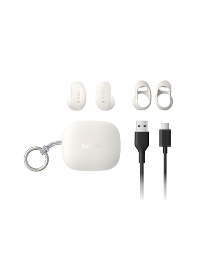 Belkin Soundform Anywhere Kablosuz Kulak İçi Kulaklık, Hafif, Uzu