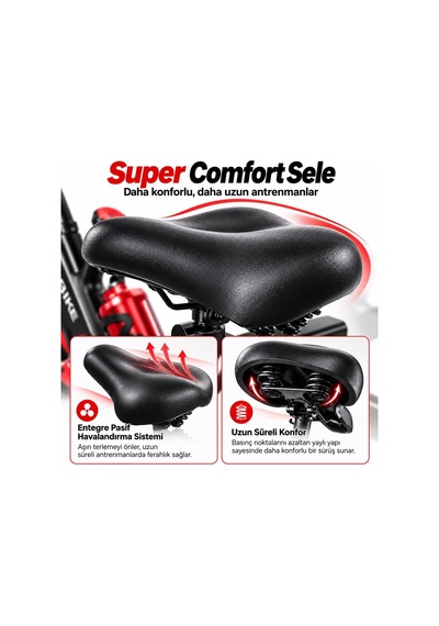 Vfit V-fit By Sb100 Pro Spin Bike Kondisyon Bisikleti Nabız Ölçerli, Direnci Ayarlanabilir Suluk Hediyeli