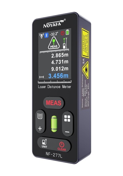 Noyafa Nf-277l 100m Yeşil Lazer Dijital Mesafe Ölçer