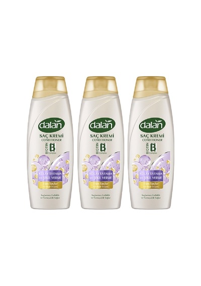 Saç Kremi Kolay Tarama Ve Şekil Verme 450 Ml X 3 Adet