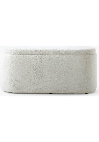 Teddy Sandıklı Bench krem