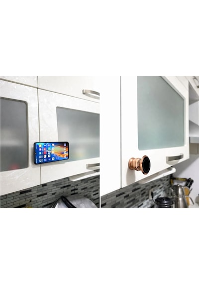 Metal Telefon Tutucu Torpidoya Yapışan Mıknatıslı 5047