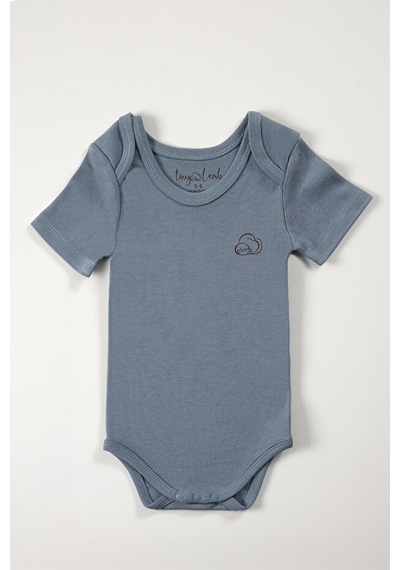 Tinylamb Rovigo Bebek Kısa Kollu Bodysuit Takımı - 3 Parça Çok Renkli