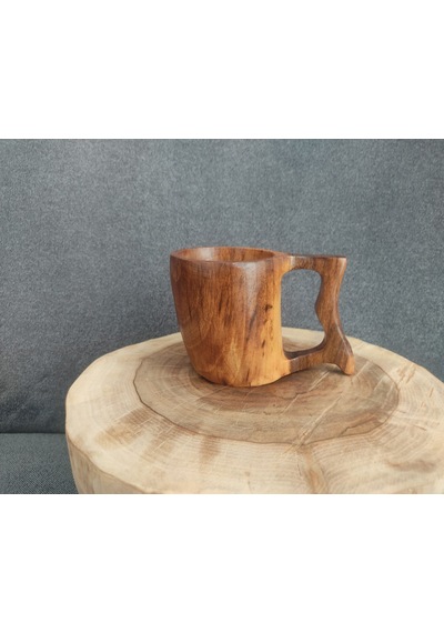 Kuksa Kök Ceviz Ağacı 140 Ml Çok Renkli