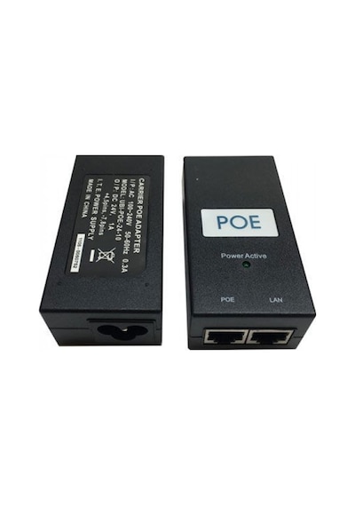 24 Volt 1 Amper Aktif Poe Adaptör Poe Switch İnjector