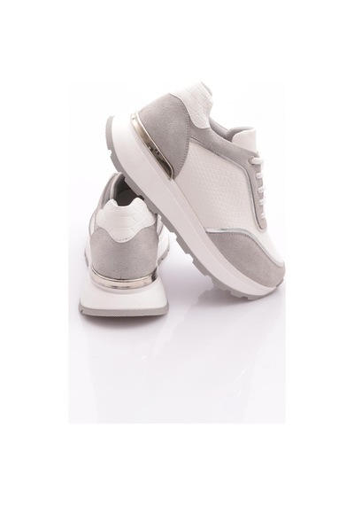 Dgn 81185 Kadin Sneaker Ayakkabi Beyaz
