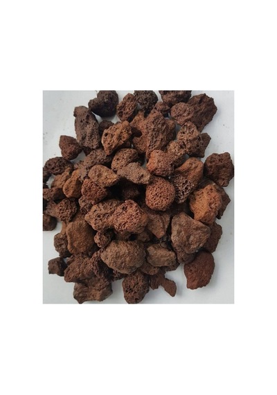 Asenya Kırmızı Pomza Taşı 12-18 Mm 5 Litre Volkanik Ponza Lav Taşı Diğer