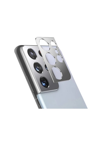Sm Galaxy S21 Ultra 3d Metal Kamera Koruyucu Metal Lens- 5775