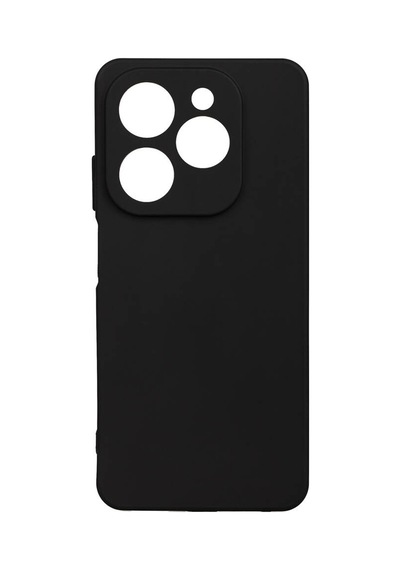Zore İnfinix Hot 40i Kılıf Nvth Biye Silikon - Siyah