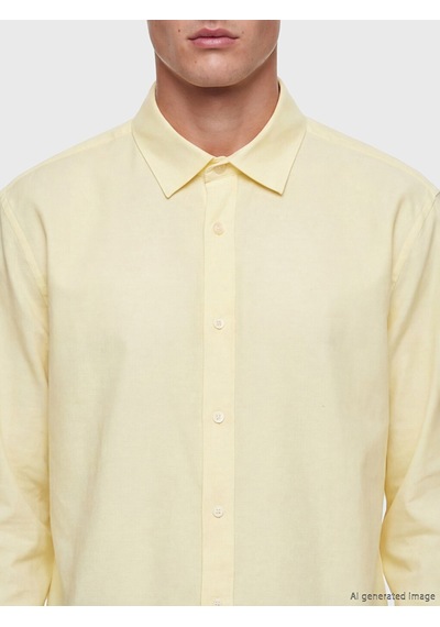 Lcw Vision Sarı Regular Fit Erkek Gömlek