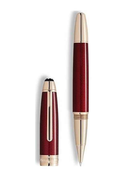 Montblanc M133024 Meisterstück Solitaire Golden Hour Roller Kalem Metalik