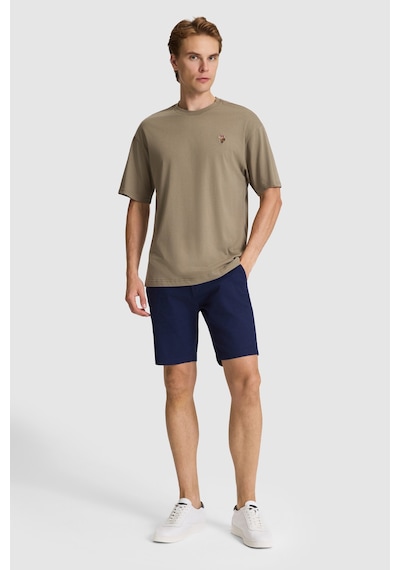 U.S. Polo Assn. U.s. Polo Assn. Erkek Haki Tişört Basic 50326993-vr027