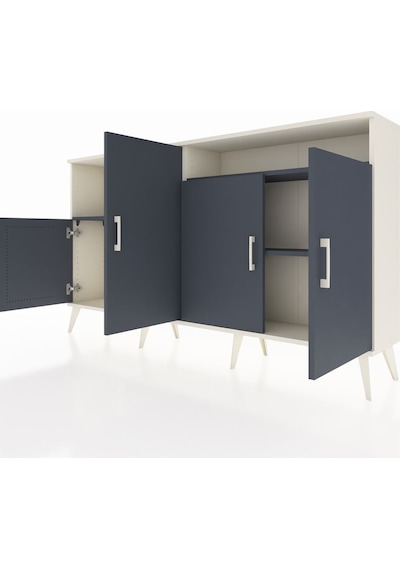 Arges Konsol 5 Raflı 4 Kapaklı 176x30x99 Aytaşı-antrasit Antrasıt - Aytası Arges Konsol 5 Raflı 4 Kapaklı 176x30x99 Aytaşı-antrasit Antrasıt - Aytası