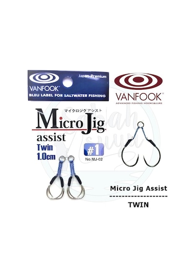 Vanfook Çiftli Micro Jig Assist Iğne Mj-02  1