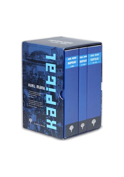 Kapital Set - 3 Kitap Takım Kutulu Ciltsiz - Karl Marx - Yordam Kitap