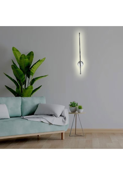 Mimarled Çubuk Led Aplik Aydınlatma Krom 70 Cm Gün Işığı