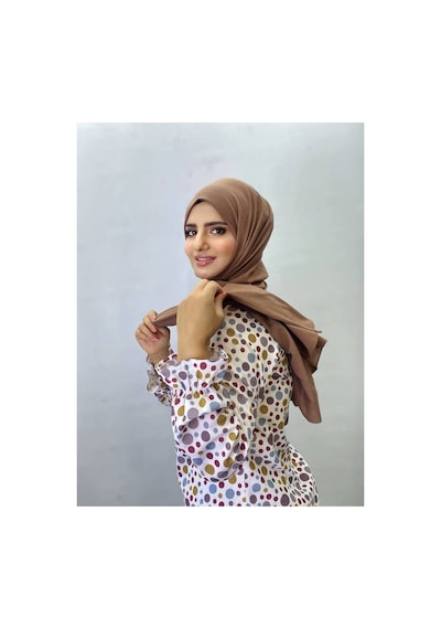 Aldaıyr Hijab Kadın Bambu Kraş 02s-kahverengi