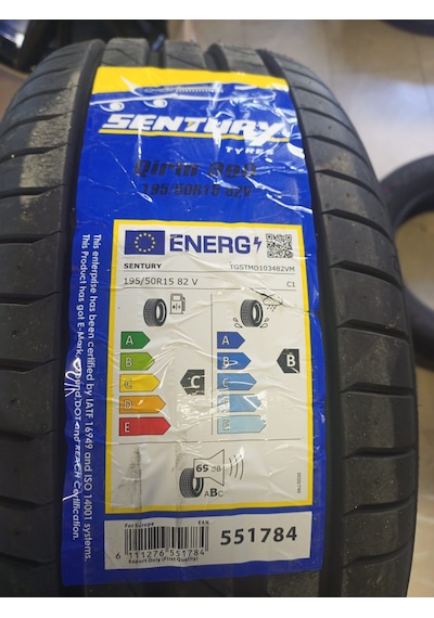 Sentury 195/50 R15 82V Qirin 990 Yaz Lastiği 2026