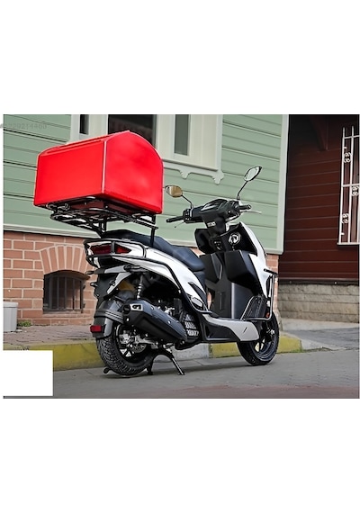Rks Vrs 125 Kızaklı Kurye Çanta Demiri Ergoline Sürgülü Pizzacı Paket Demiri Arasmoto