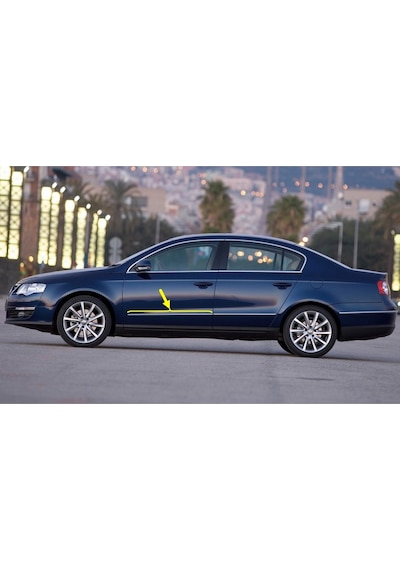 Vw Passat B6 2006-2011 Sol Ön Kapi Çitasi Krom Nikelaj 3C0853515C 352412738
