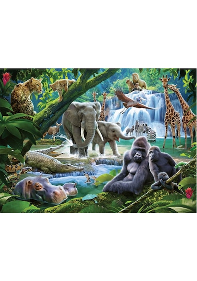 Ravensburger 100 Parça Puzzle Vahşi Hayvanlar 132843