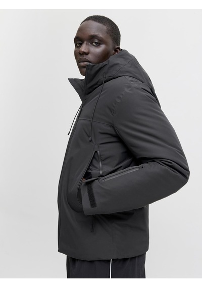 Jack & Jones Jcofusıon Technıcal Jacket Sn Black Siyah Jack & Jones Jcofusıon Technıcal Jacket Sn Black Siyah