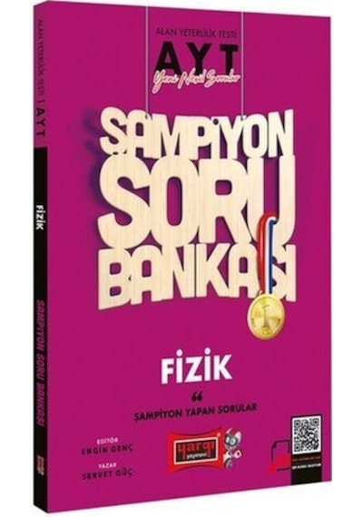2022 AYT Şampiyon Fizik Soru Bankası - Servet Güç - Yargı Yayınları