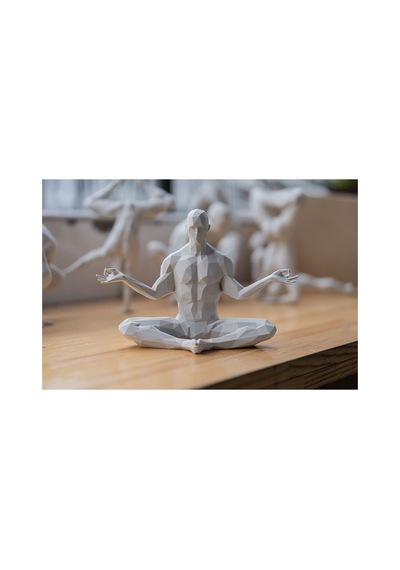 Meditasyon Heykeli - Chin Mudra Meditasyon Heykeli Zihinsel Dinginlik Ve Bilgelik Figürü 15 Cm Model5 - 696047183