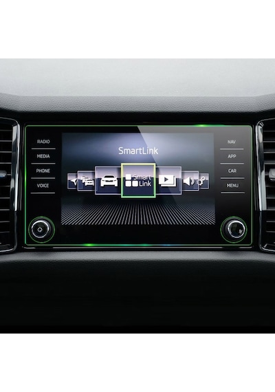 Skoda Kodiaq Karoq 8 inç Navigasyon Temperli Ekran Koruyucu